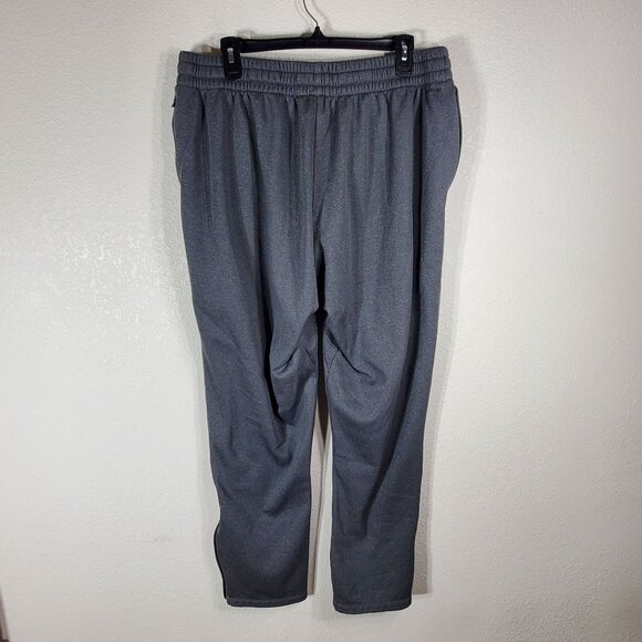 Adidas Mens 2XL AEROREADY Fleece-Lined Athletic Joggers Gray - Picture 12 of 14